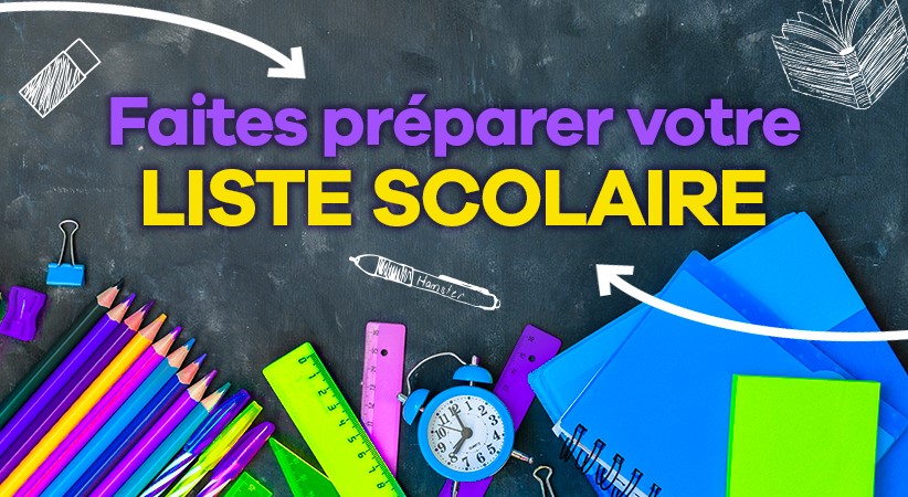 preparation liste scolaire